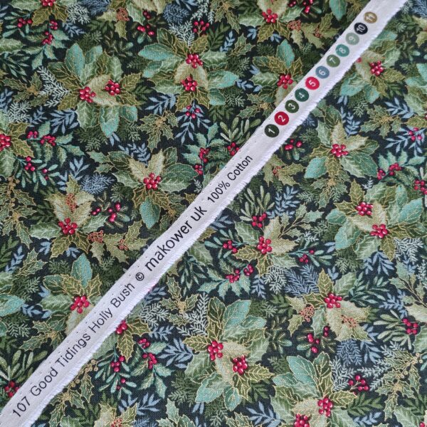Makower - Christmas Good Tidings Holly Bush - M216