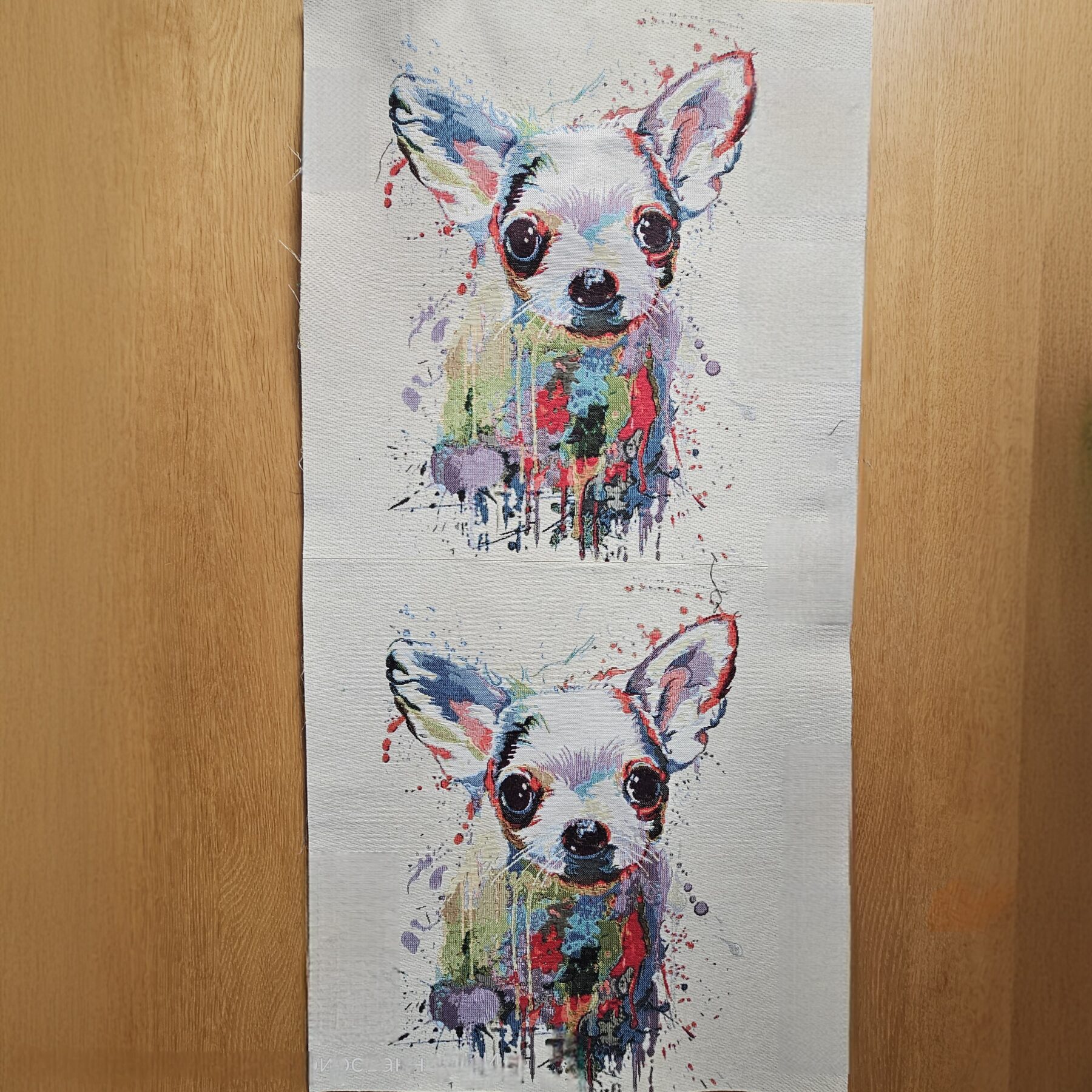 Fabric Panel - Chihuahua - Gobelin Panel 75