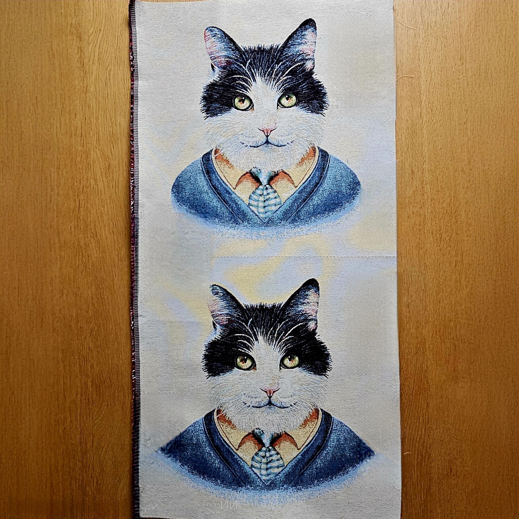 Fabric Panel - Mr. Cat - Gobelin Panel 76